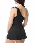 Coco Reef Rosaline One-Shoulder Tummy-Control Sarong Swim by Vanessa Jane