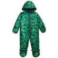 First Impressions Baby Boys Hooded Footed Bunting Snowsuit by Vanessa Jane