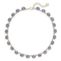 Charter Club Gold-Tone Pave and Stone Collar Necklace by Vanessa Jane