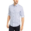 Alfani Mens Geo Static-Print Shirt by Vanessa Jane