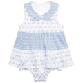 First Impressions Baby Girls Cotton Ruffle Gingham Romper by Vanessa Jane