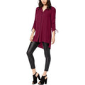 Bar Iii Womens Ruched Tunic Blouse, Size XXS by Vanessa Jane