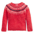 Epic Threads Girls Fuzzy Fair Isle Sweater by Vanessa Jane