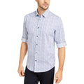 Alfani Mens Geo Static-Print Shirt by Vanessa Jane
