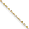 1.25 mm Sterling Silver Cable Chain 18 inch