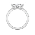 1.5Cttw Marquise Shaped Lab Grown Diamond (F/VS) East West Accented Engagement Ring in 14K Gold by Fine Color Jewels