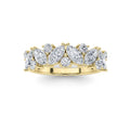 1.5Cttw Marquise Shaped Lab Grown Diamond (G/VS) Engagement Ring in 14K Gold by Fine Color Jewels
