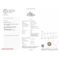 1.5Cttw Round Shaped Lab Grown Diamond (F/VS) Three Stone Engagement Ring 14K Gold by Fine Color Jewels