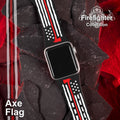 FireFighter First Responder HD Apple Watch Band by Affinity Bands