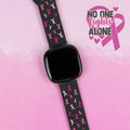 Breast Cancer Awareness HD Fitbit Versa 3 & Sense 1 Watch Band by Affinity Bands
