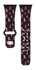 Breast Cancer Awareness HD Apple Watch Band by Affinity Bands