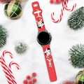 Betty Boop Christmas HD Watchband for Samsung, Garmin, Fossil, and More by Affinity Bands