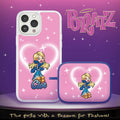 Bratz® Passion For Fashion HD Apple iPhone 15 Mag-Safe Phone Case and AirPods Pro Combo Package by Affinity Bands