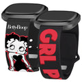 Betty Boop Girl Power HD Fitbit Versa 3 and Sense 1 Watch Band by Affinity Bands