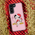 Betty Boop Christmas HD Samsung Galaxy S22 Phone Case by Affinity Bands