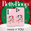 Betty Boop Christmas HD Apple iPhone 14 Series Mag-Safe Phone Case by Affinity Bands