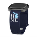 Michigan HD Fitbit Versa 3 & Sense 1 Watch Band by Affinity Bands
