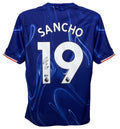 Jadon Sancho Signed Chelsea Jersey (Beckett) by Price Is Right Miami