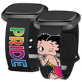 Betty Boop Pride HD Fitbit Versa 3 & Sense 1 Watch Band by Affinity Bands