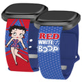 Betty Boop Red White & Boop HD Fitbit Versa 3 and Sense 1 Watch Band by Affinity Bands
