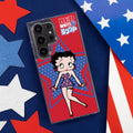 Betty Boop Red White & Boop HD Samsung Galaxy S22 Phone Case by Affinity Bands