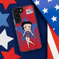 Betty Boop Red White & Boop HD Samsung Galaxy S22 Phone Case by Affinity Bands