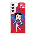 Betty Boop Red White & Boop HD Samsung Galaxy S22 Phone Case by Affinity Bands