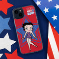 Betty Boop Red White & Boop HD Apple iPhone 12 Mag-Safe Phone Case by Affinity Bands
