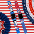 Betty Boop Red White & Boop HD Apple Watch Band by Affinity Bands