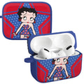 Betty Boop Red White & Boop HDX Apple AirPods Pro 1 & 2 Case Cover by Affinity Bands