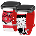 Betty Boop Romantic Rebel HD Fitbit Versa 3 and Sense 1 Watch Band by Affinity Bands