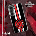 Firefighter HD Samsung Galaxy S22 Phone Case by Affinity Bands