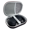 CentralSound EVA Hard Zippered Headphones Protective Carrying Case - Black by CentralSound