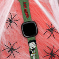 Betty Boop Zombie Love HD Fitbit Versa 3 & Sense 1 Watch Band by Affinity Bands