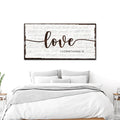 1 Corinthians 13 - Love Sign by Tailored Canvases