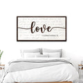 1 Corinthians 13 - Love Sign by Tailored Canvases