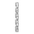 1 ct Lab Grown Diamond Five Heart Bar Pendant 14k Gold by Fine Color Jewels