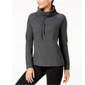 32 Degrees Fleece Quilted Funnel-Neck Pullover Top by Vanessa Jane