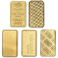 1 gram Gold Bar - Random Brand - Secondary Market - 999.9 Fine by DailySale