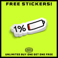 1% - Hard Hat Decal by Armed American Supply