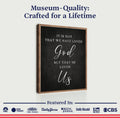 1 John 4:10 Faith Sign VI by Tailored Canvases