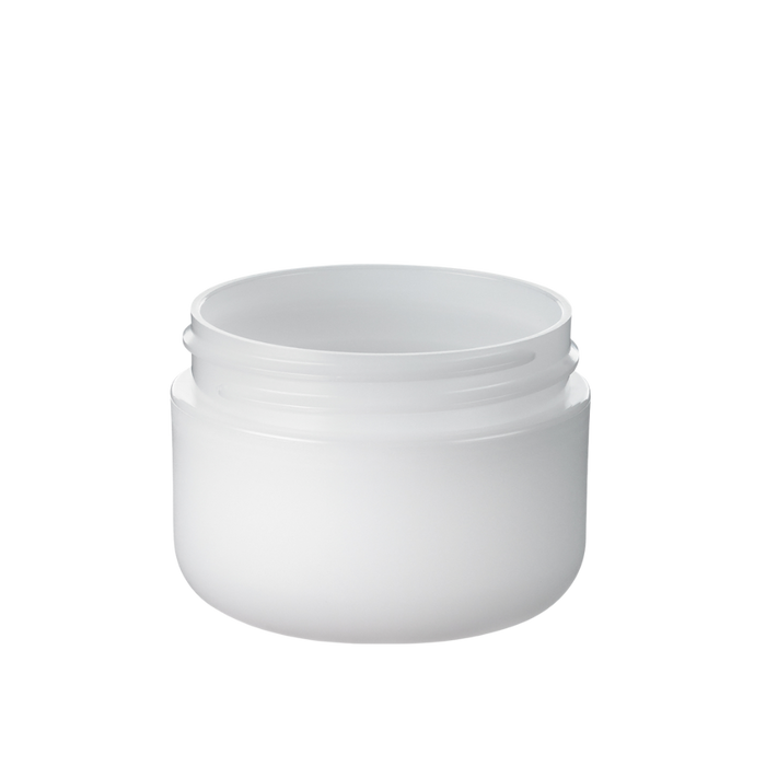 1 oz White Double Wall Jar with Lid 53-400 12 Pack by Pasteur Pharmacy
