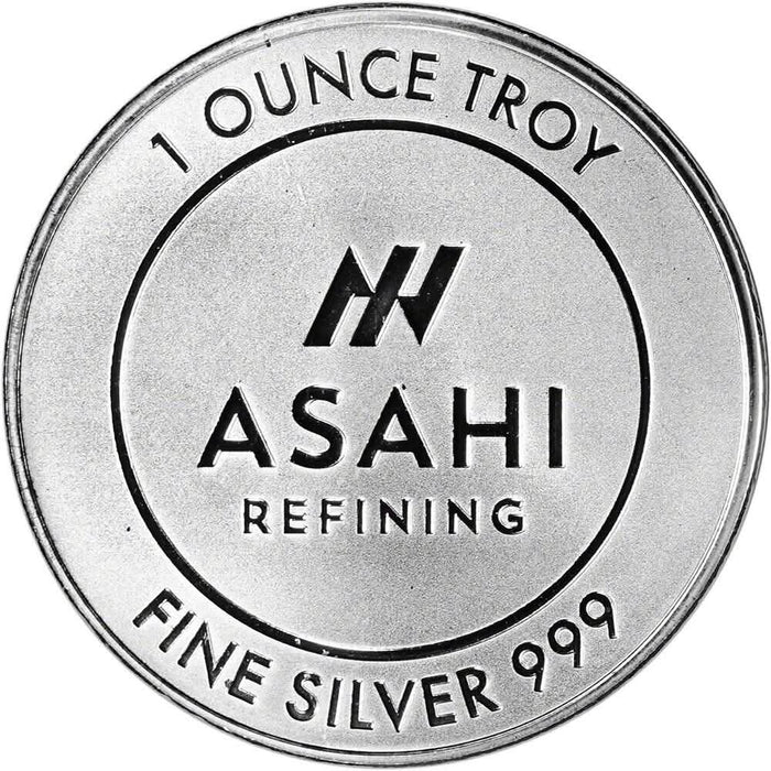 1 oz Silver Round - Asahi Refining .999 Fine by DailySale