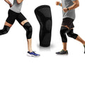 1-Pair: Support And Recover Knee Compression Sleeve Brace With Gel Grip by DailySale