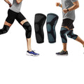 1-Pair: Support And Recover Knee Compression Sleeve Brace With Gel Grip by DailySale