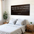 1 Samuel 1:27 - For This Child I Have Prayed Sign V by Tailored Canvases