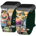 National Parks Stickers HD Apple Watch Band by Affinity Bands