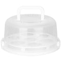 10" Cake Storage Container with Handle Plastic Cake Box by DailySale