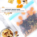 10-Pack: 32 oz Keeper Reusable Ziplock Bags by DailySale