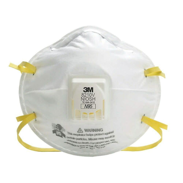 10-Pack: 3M N95 Particulate Respirator Mask with Cool Flow Valve 8210V by DailySale